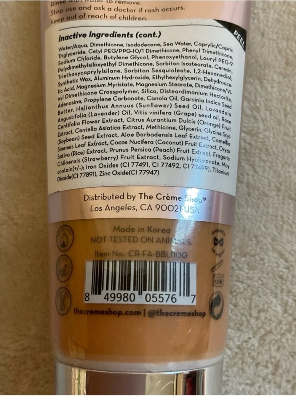 Tinted Moisturizing Foundation SPF 30 - Light 100 (Light Shade)